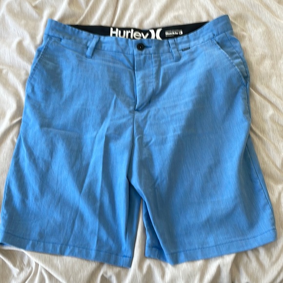Hurley Nike Drifit Blue Shorts Golf 